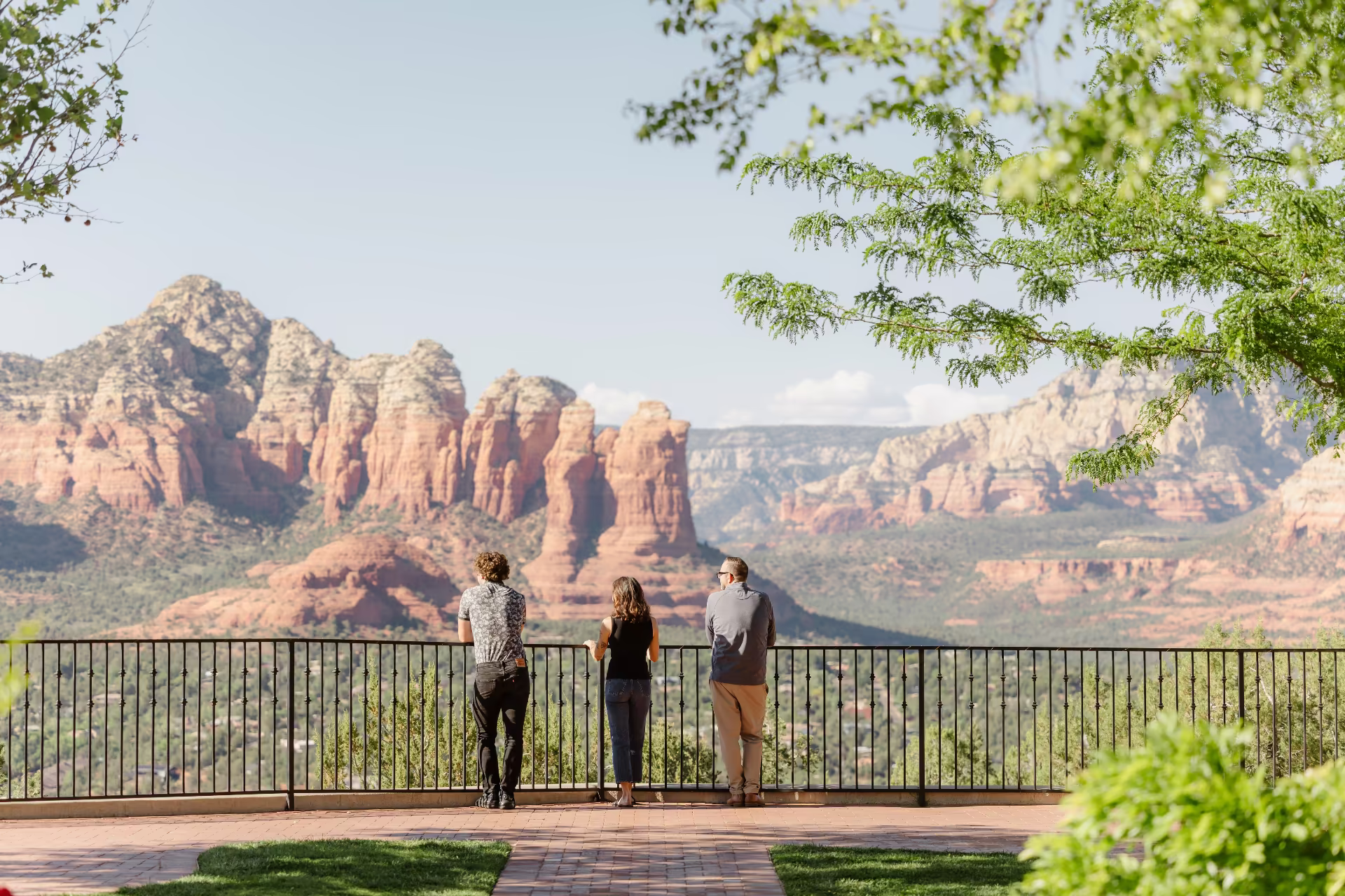 Sedona red rocks across the seasons