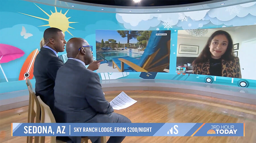 Sky Ranch Lodge segment on Today Show